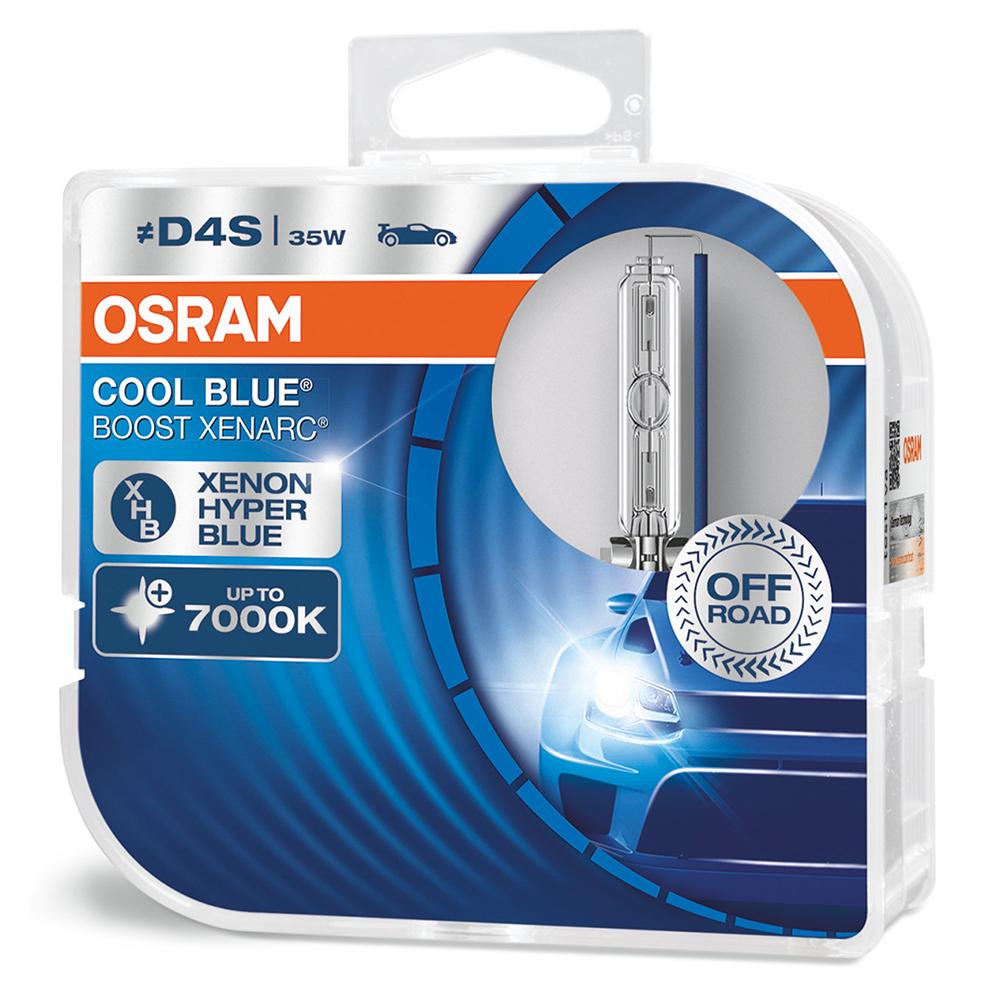 фото Лампа d2s 85v-35w (p32d-2) 4300k xenarc cool blue boost (2шт.) osram