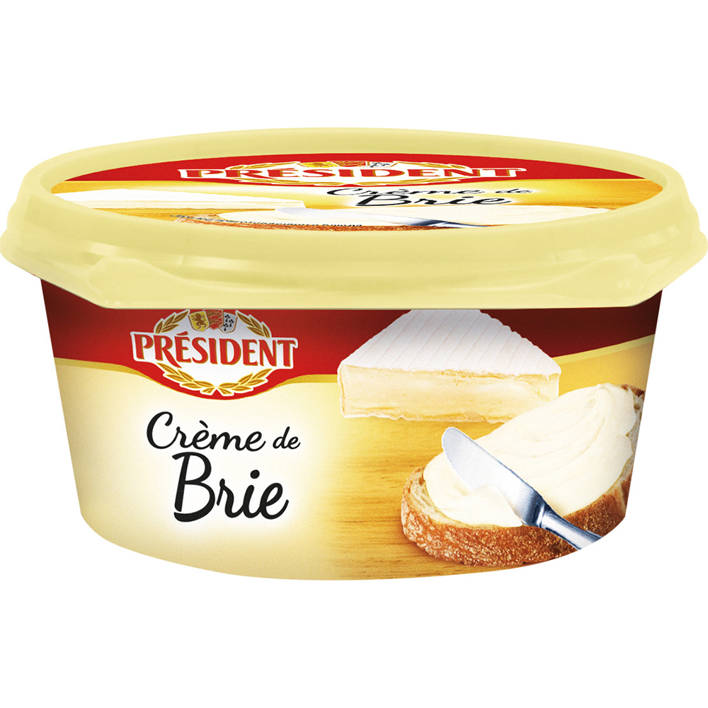 Сыр плавленный President Creme de Brie 50% 125 г