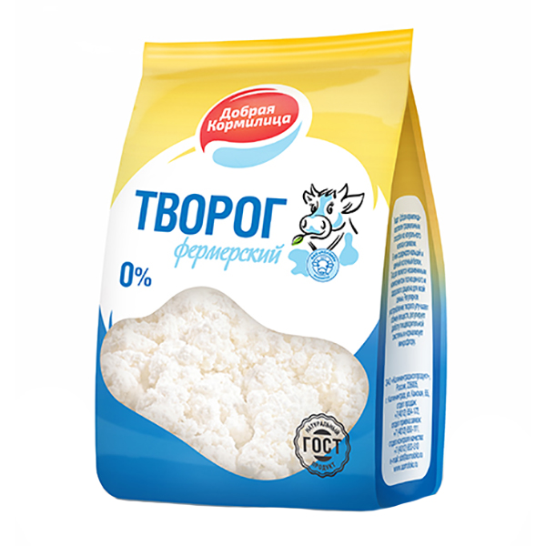 

Творог Добрая кормилица обезжиренный 300 г