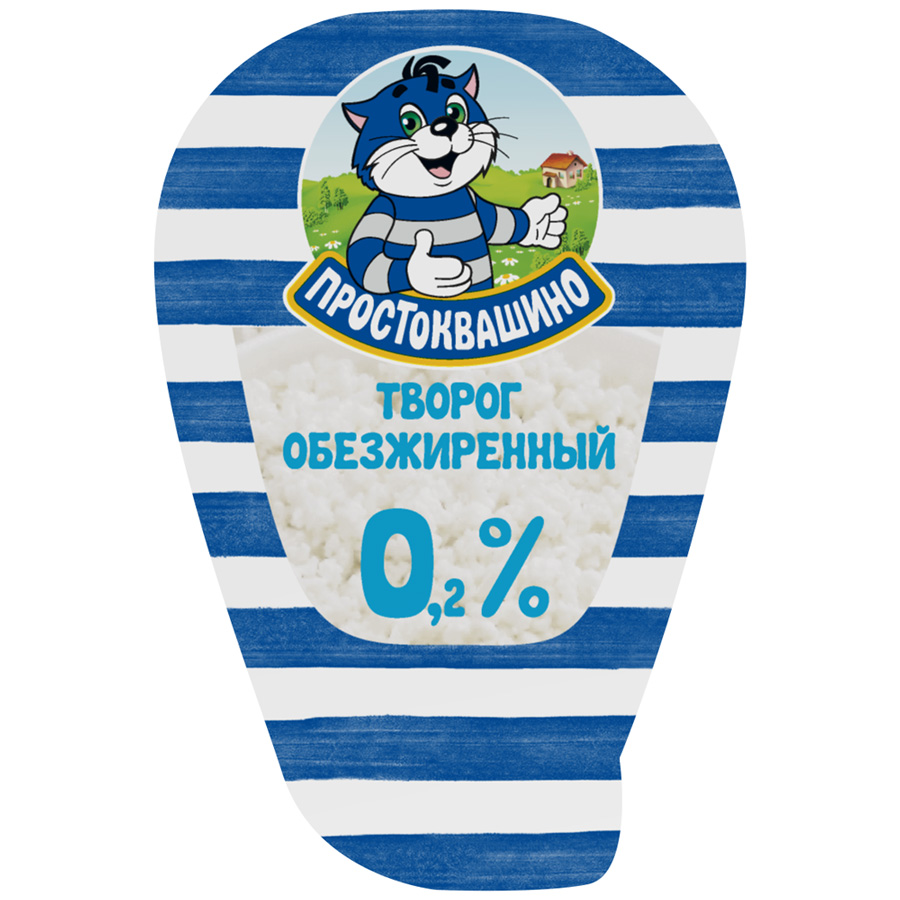 

Творог простоквашино обезжиренный бзмж жир. 0,2 % 210 г капля данон россия