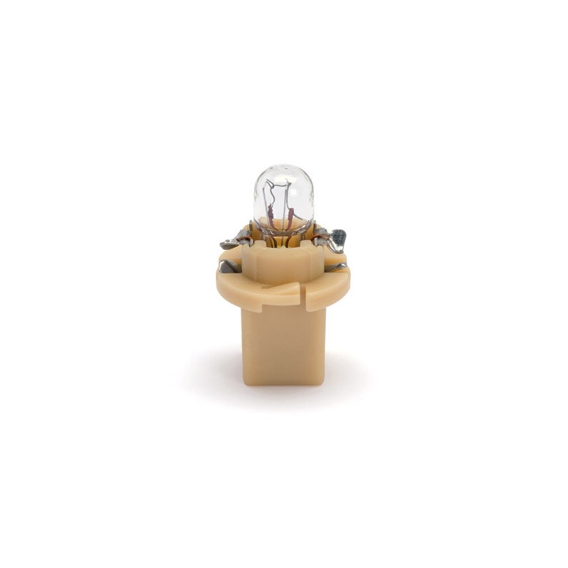 Лампа щитка приборов c пластиковым цоколем, 24V 1,2W EBS R4 контакты снизу