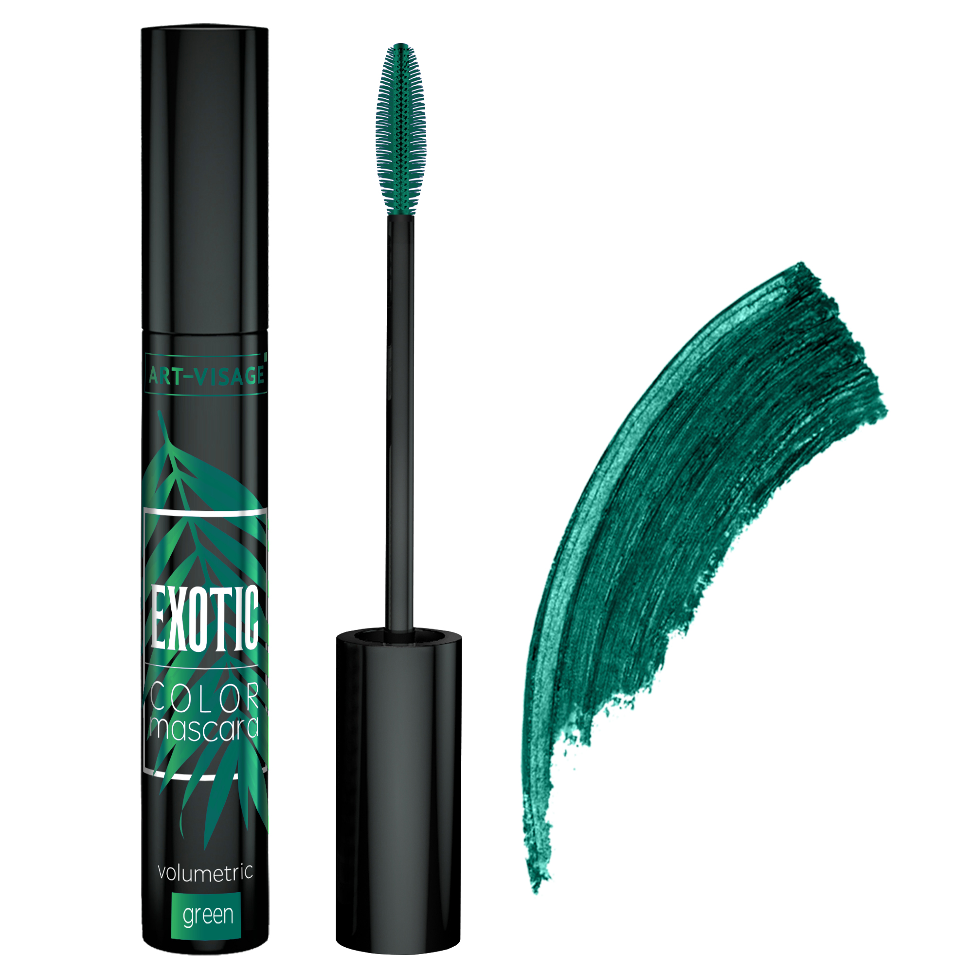 

Тушь для ресниц ART-VISAGE "EXOTIC" Изумрудная