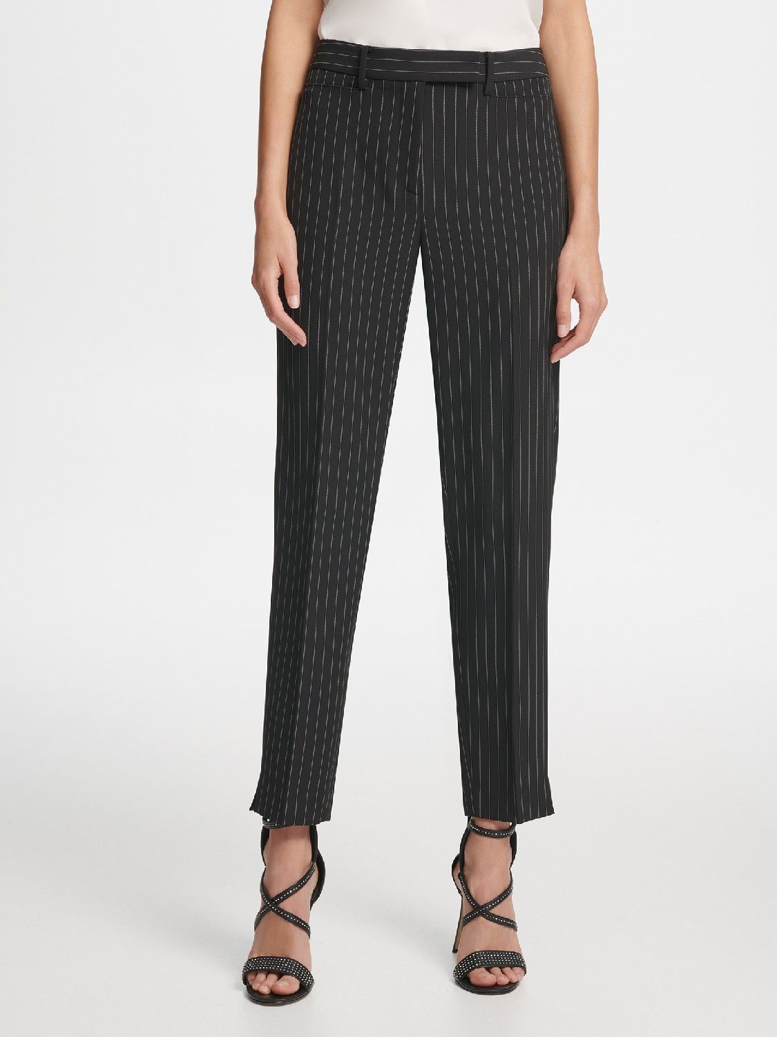 

Брюки женские DKNY P9EKRAWP/BLK4 черные 4, P9EKRAWP