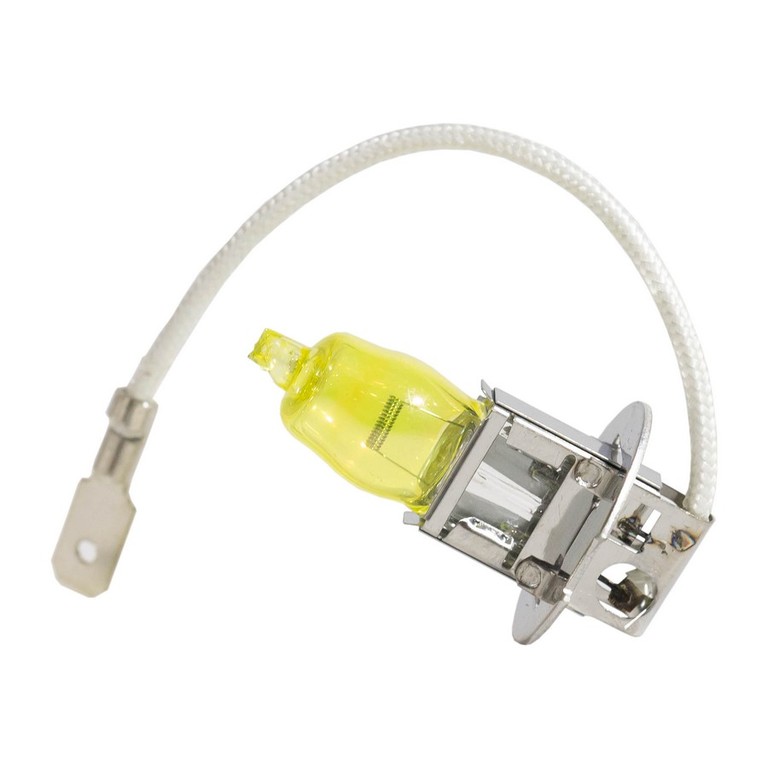 Лампа галогеновая H3 12V 55W PK22s YELLOW