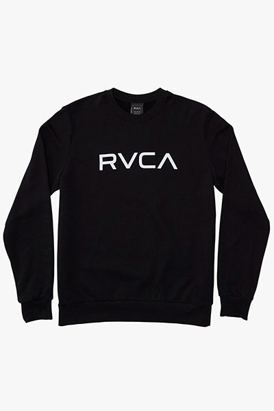 

Свитшот мужской RVCA Big Q1CRRE-RVF9 черный S INT