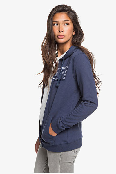 фото Толстовка женская roxy cosmic nights erjft04181 синяя xs