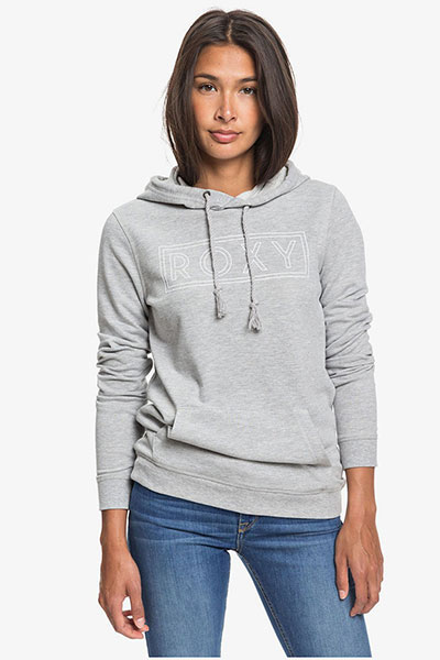 

Толстовка женская Roxy Eternally Yours ERJFT04179 серая XS, Eternally Yours ERJFT04179