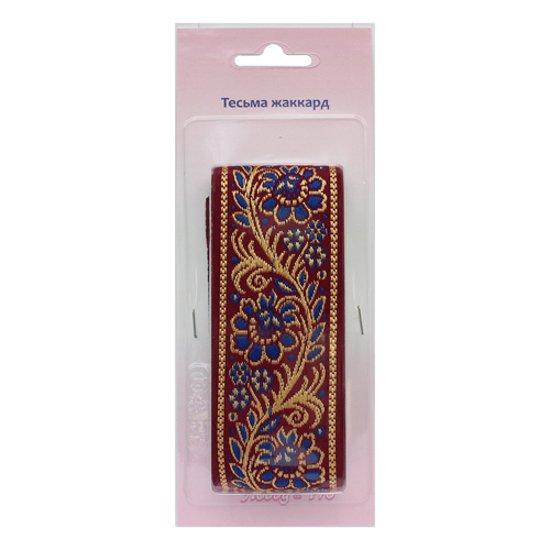 

Тесьма жаккард 40мм*3,28м Hobby&Pro 7721016