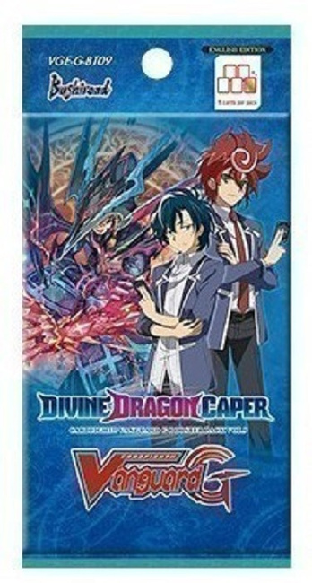 фото Бустер издания cardfight!! vanguard g divine dragon caper на английском языке blackfire