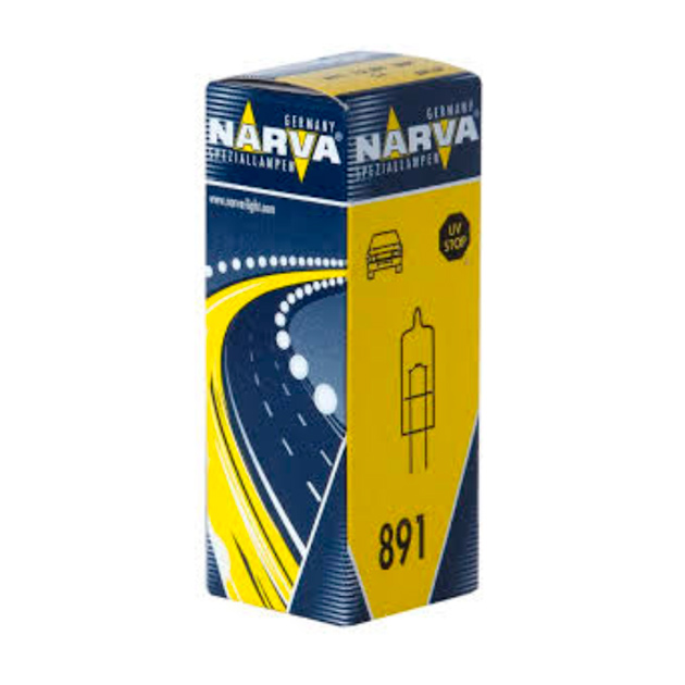 

Лампа 12V 8W G4 №891 бесцокольная NARVA