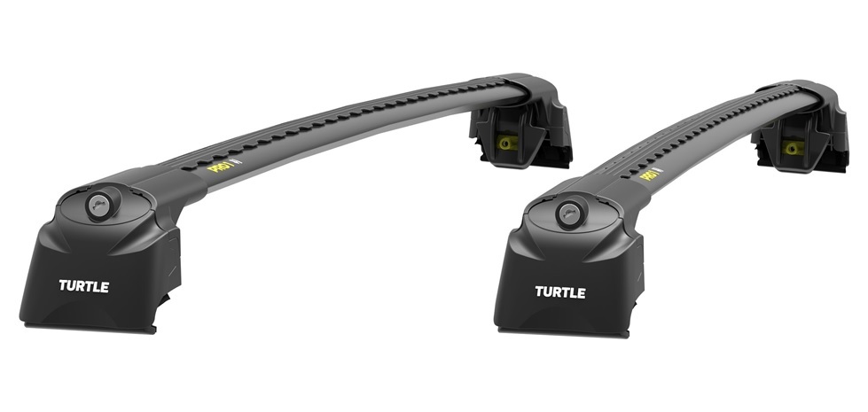 

Багажник Turtle Air 2 Fiorinoна интегр рейлинги для Mitsbishi Outlander 2013- MKIII Black, Черный, TA2B32