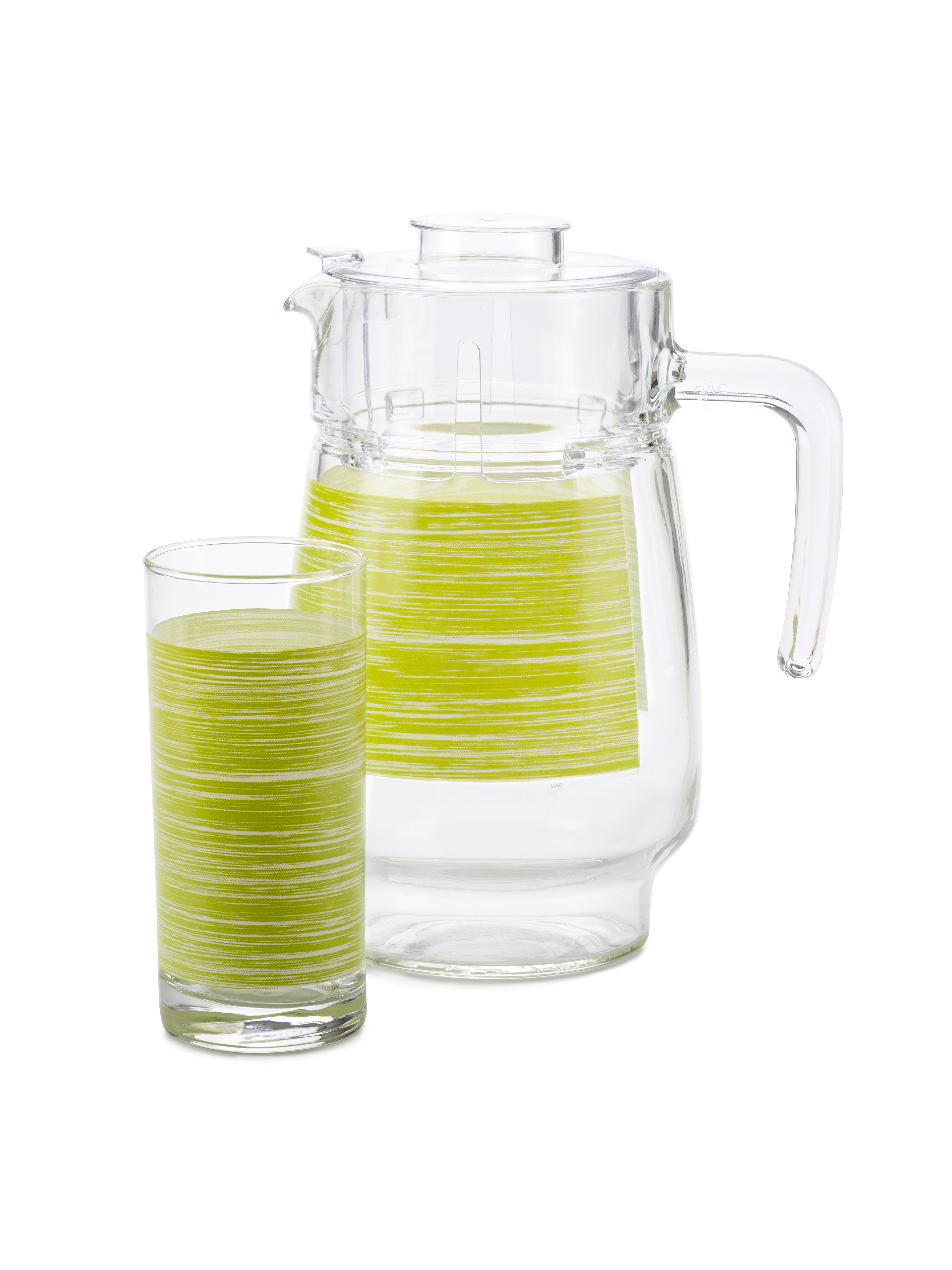 

Набор питьевой Luminarc, Brush Mania Green P7453