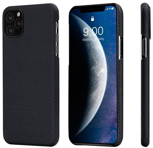 фото Чехол pitaka air case для iphone 11 pro max 6.5 (2019) black/grey