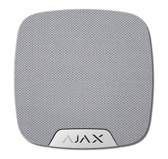 фото Беспроводная звуковая домашняя сирена ajax homesiren (white)