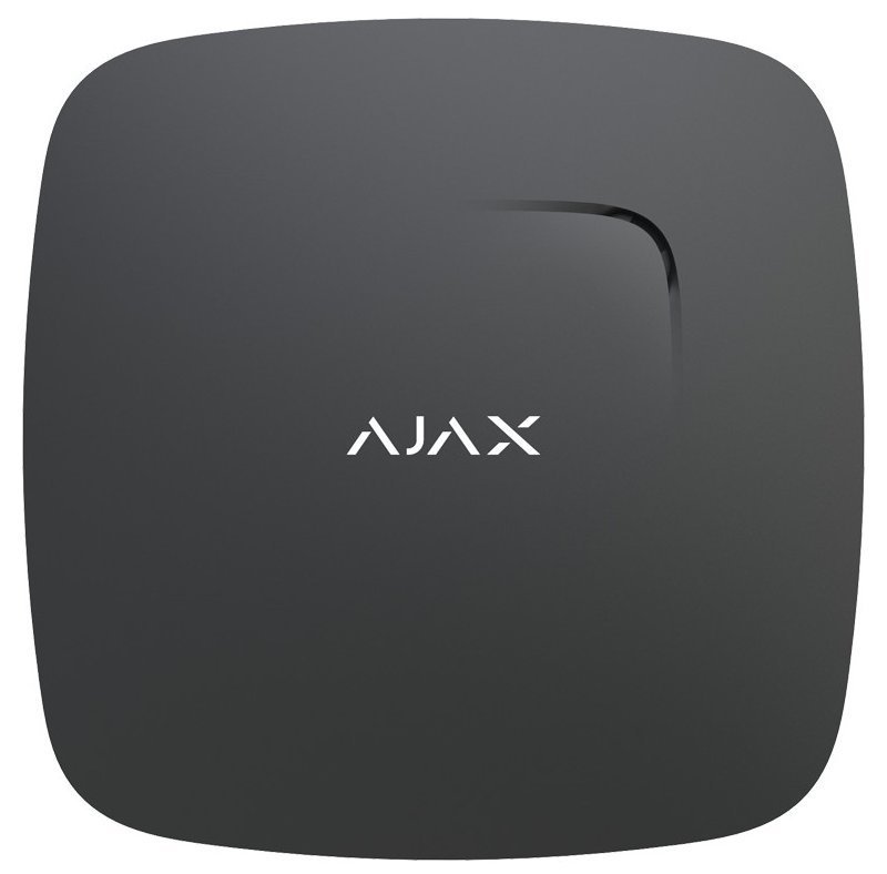 

Датчик дыма с температурным сенсором Ajax FireProtect (black)