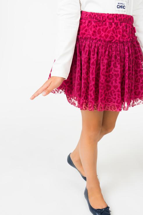 

Юбка для девочки Boboli, цв.красный, р-р 98, 466095