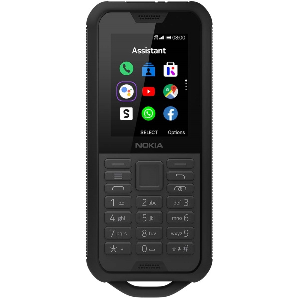 

Мобильный телефон Nokia 800 Tough DS (TA-1186) Black, 800 DS (TA-1186)