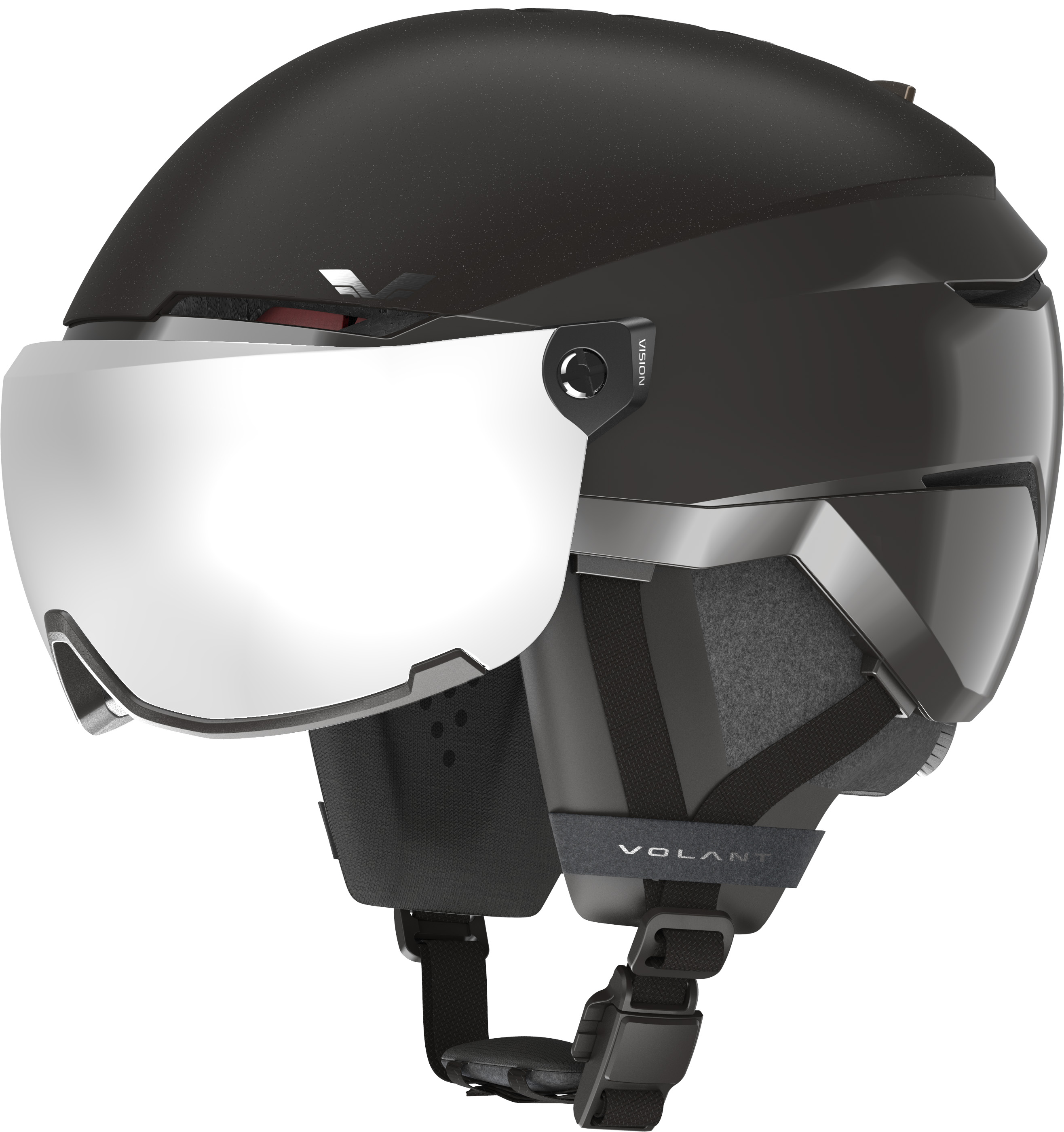 фото Горнолыжный шлем atomic volant amid visor hd plus 2021, black, l