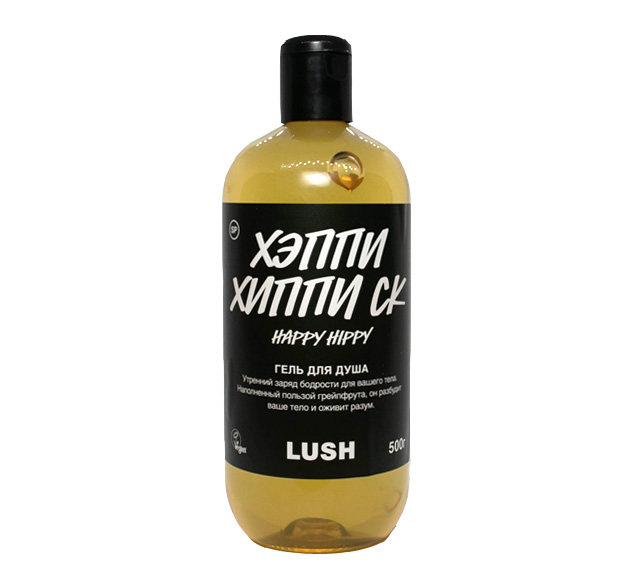 фото Гель для душа lush happy hippy sp/хэппи хиппи ск 500г