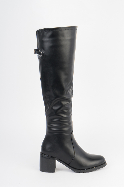 фото Сапоги женские camidy e5690-2 черные 36 ru