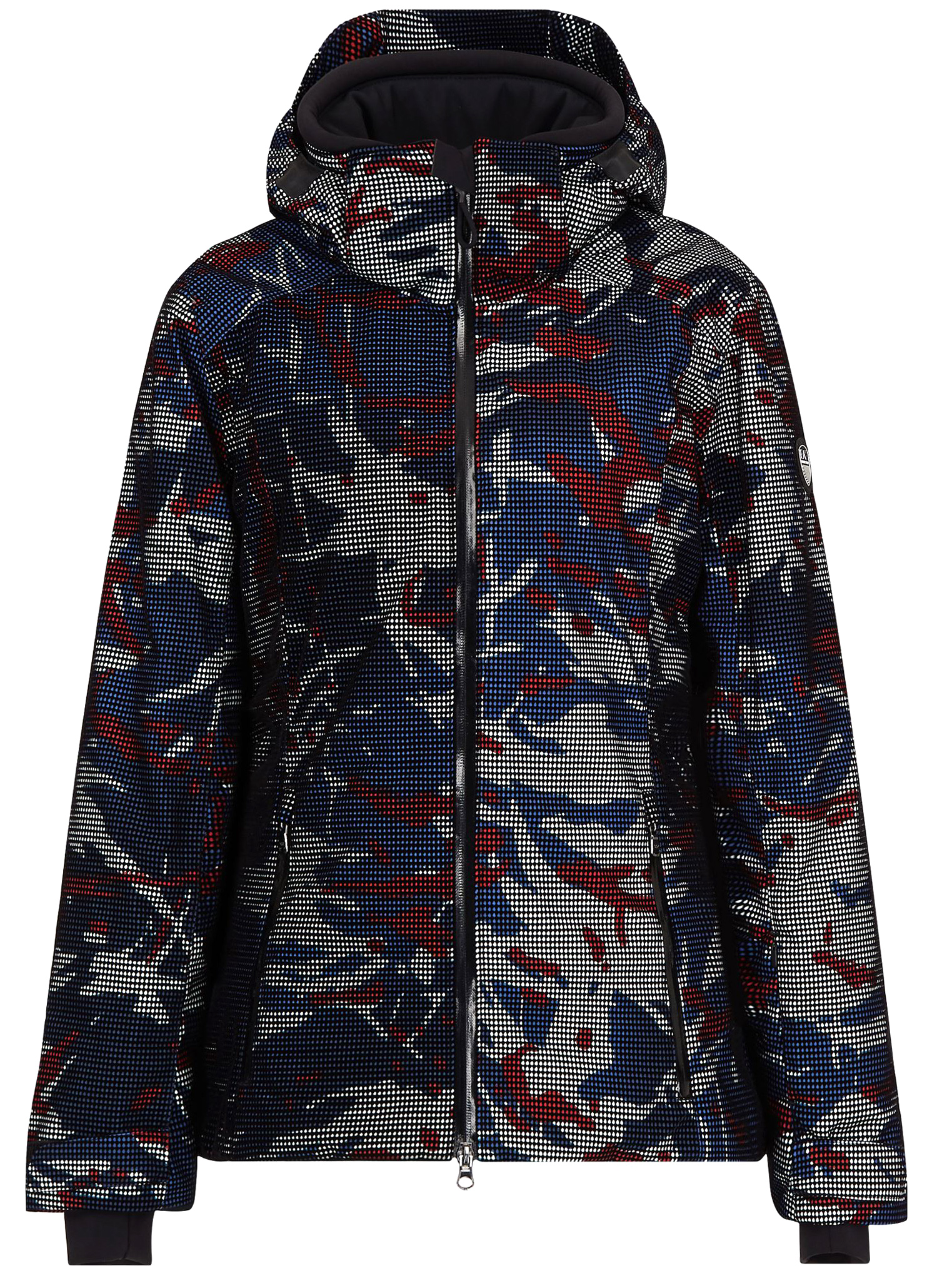 фото Куртка горнолыжная ea7 emporio armani 2020-21 ski w jkt 10 camou magenta (us:s), 2020-21