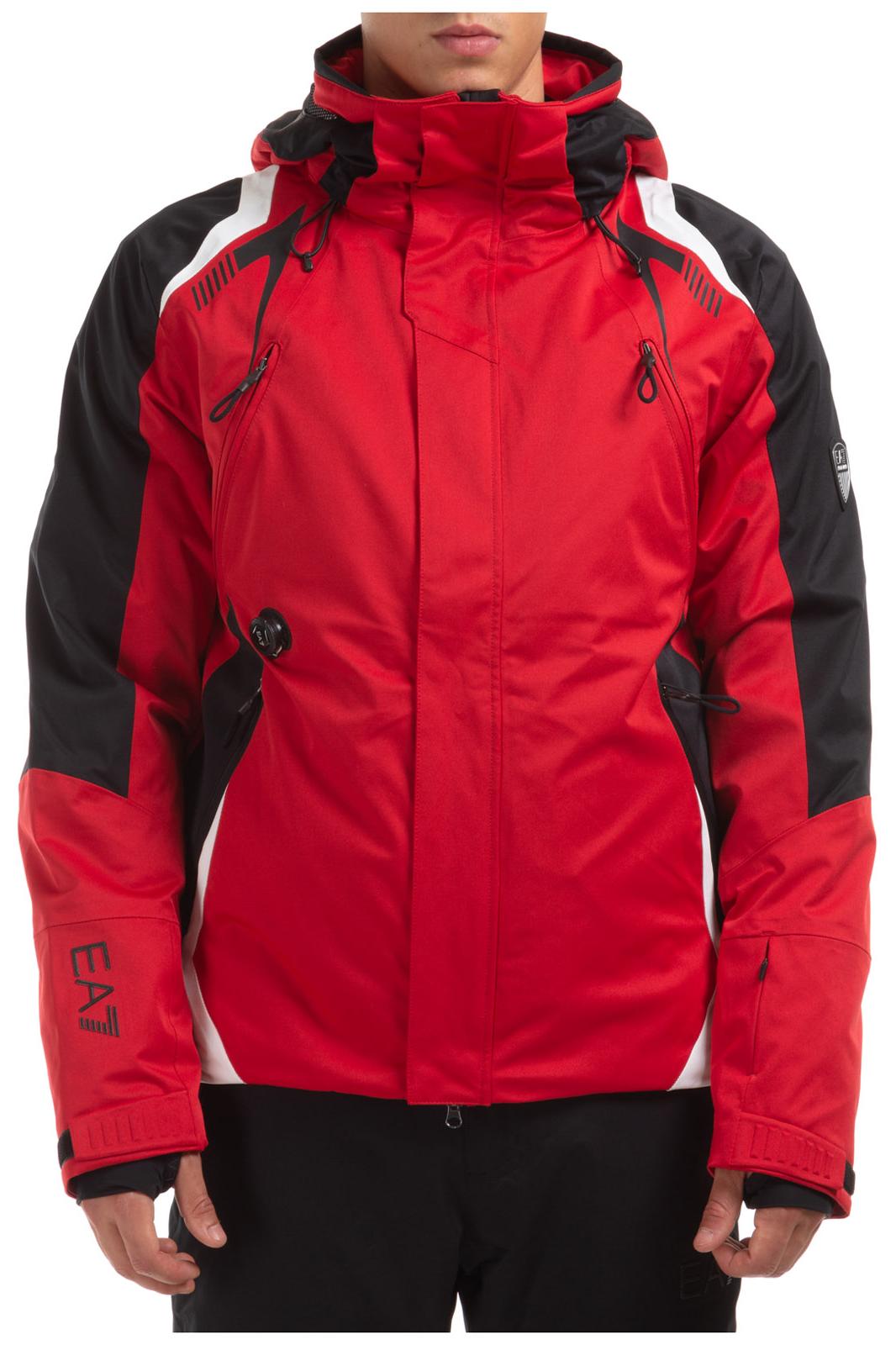 фото Куртка горнолыжная ea7 emporio armani 2020-21 ski m jkt 7 racing red (us:xxl), 2020-21