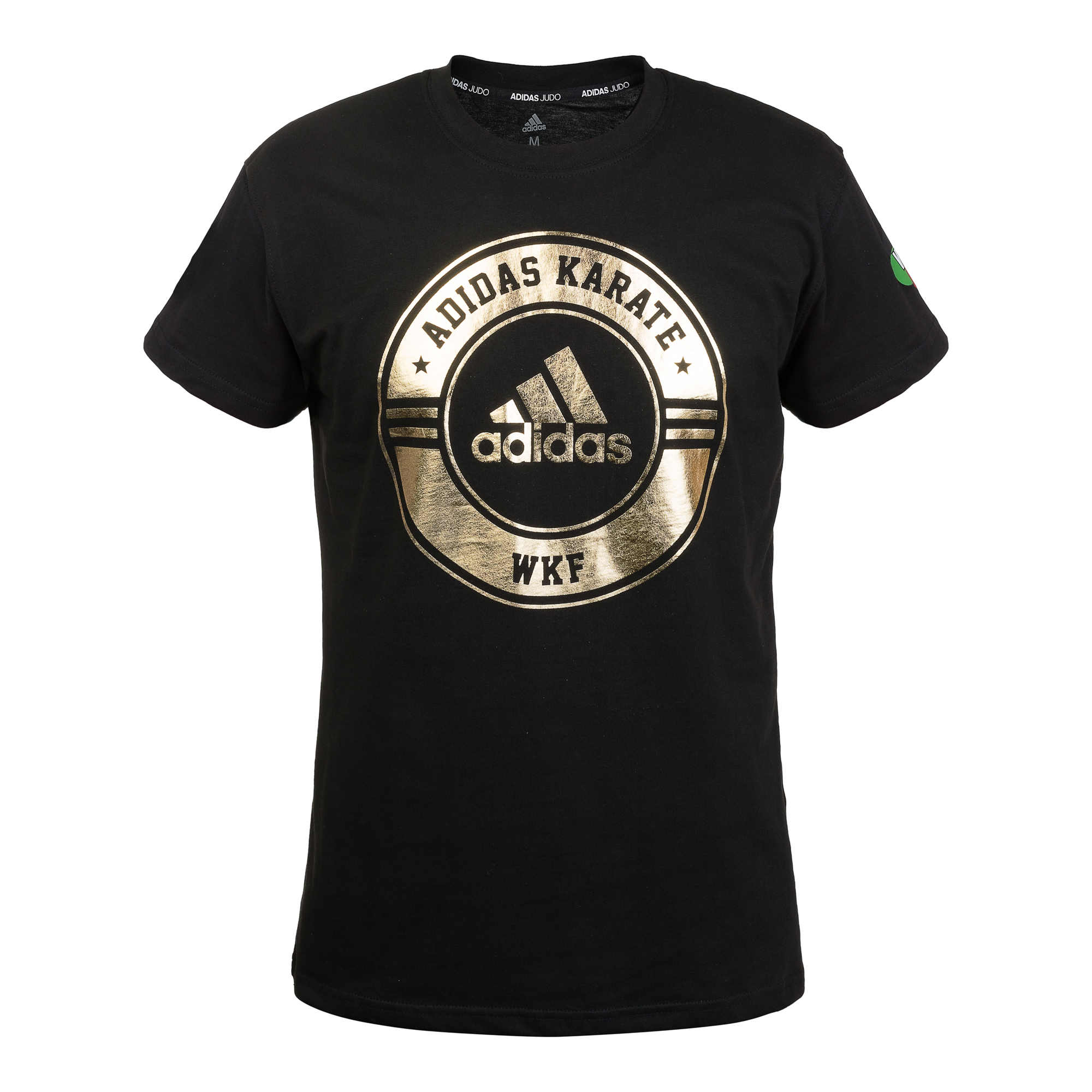 

Футболка мужская Adidas Combat Sport T-Shirt Karate WKF черная S, Combat Sport T-Shirt Karate WKF