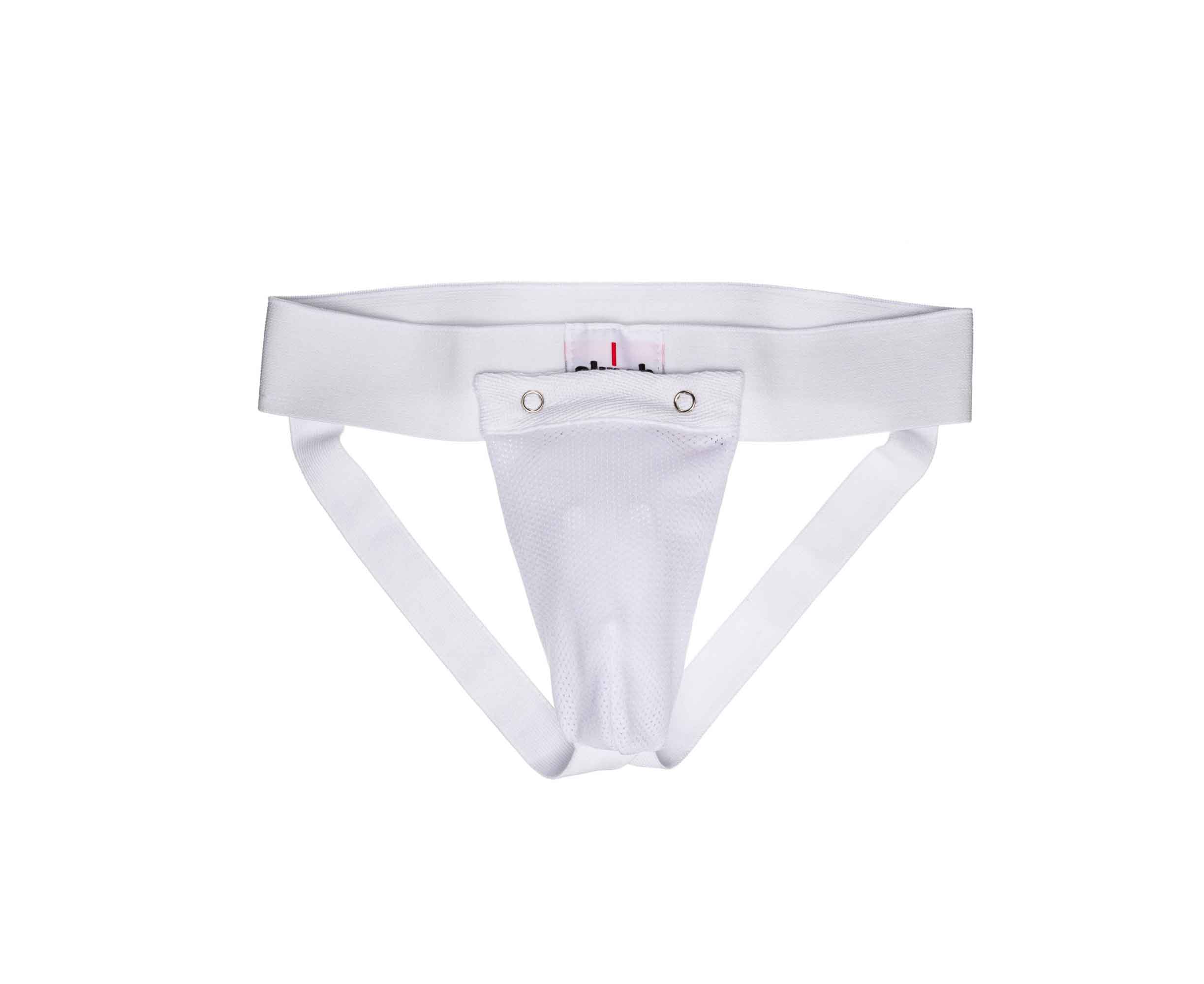 фото Защита паха clinch groin guard белая xl