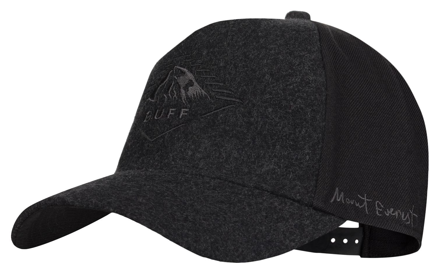 

Бейсболка Buff Snapback Cap, One Size, everest black, Snapback Cap