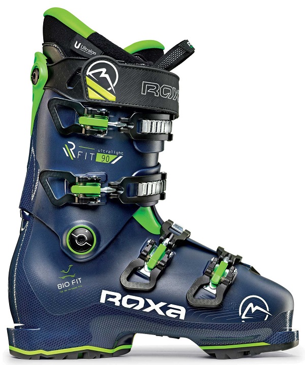 фото Горнолыжные ботинки roxa rfit 90 gw 2021, dark blue/green, 27.5