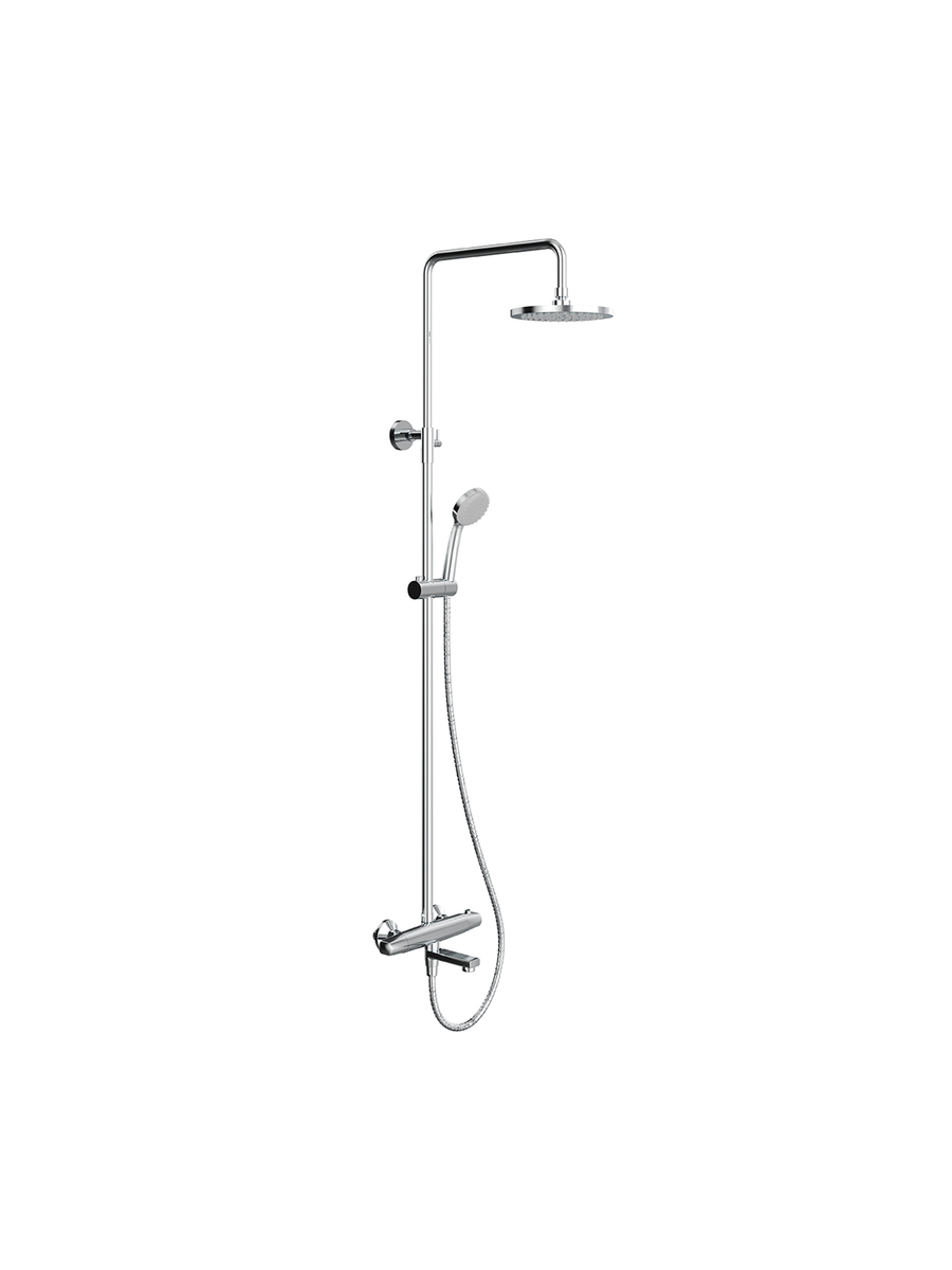 Смеситель для ванной с душем IDDIS TORSBBTi06 термостатический с верхним душем