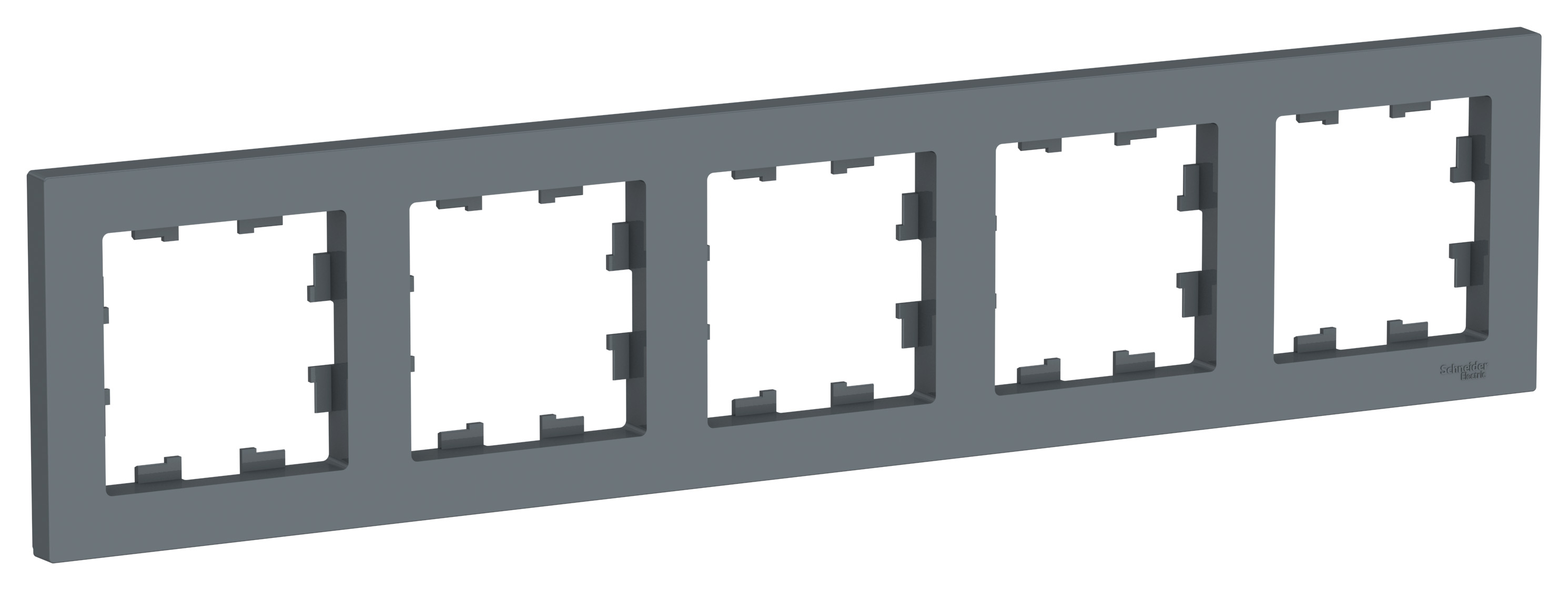 

Рамка Schneider Electric AtlasDesign 5-ая Грифель, Черный
