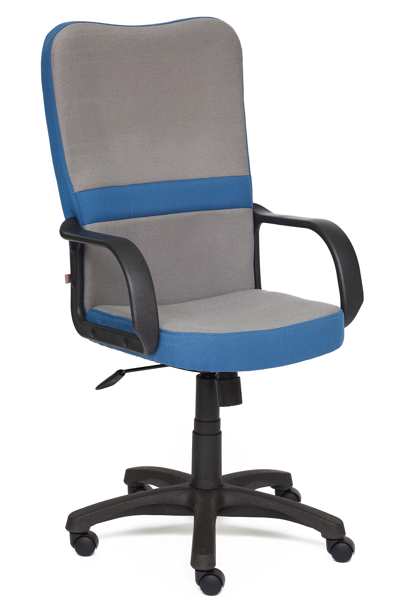 фото Компьютерное кресло tetchair аверон, серый/синий