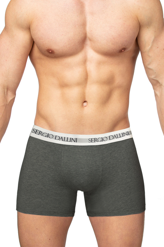 

Трусы мужские Sergio Dallini SG2845 серые XXL, Серый, SG2845