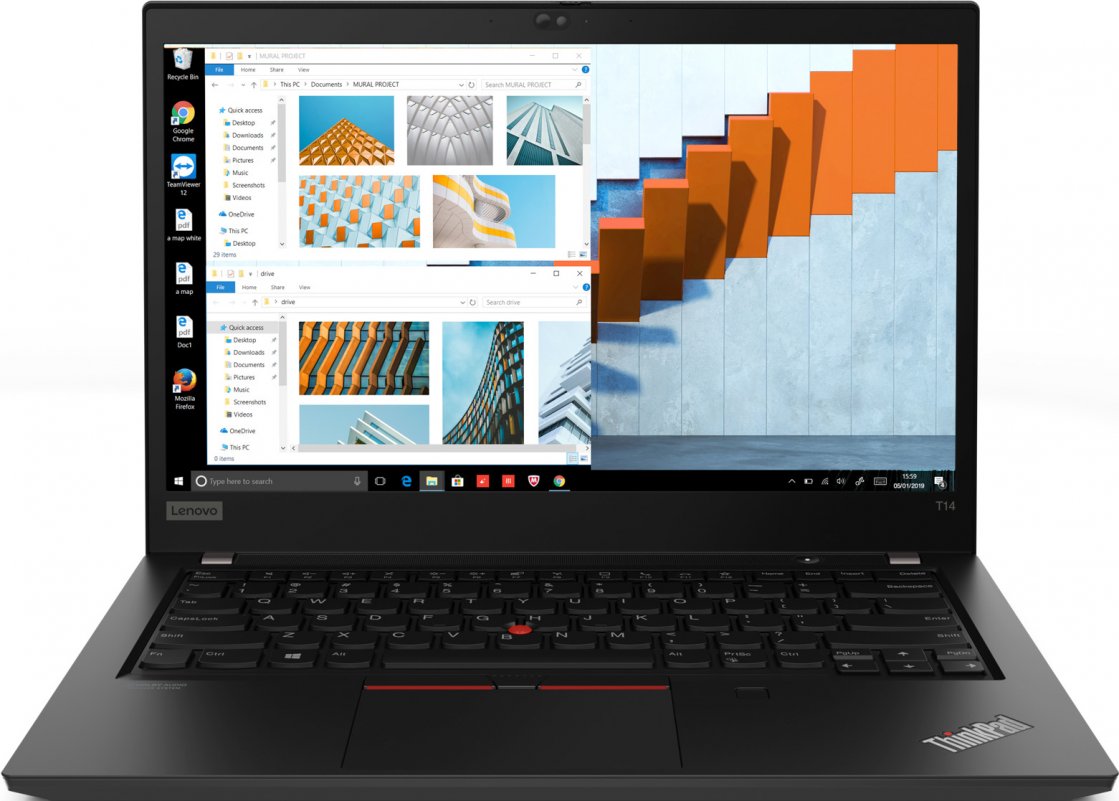 

Ноутбук Lenovo ThinkPad T14 Gen 1 Black (20S00057RT)