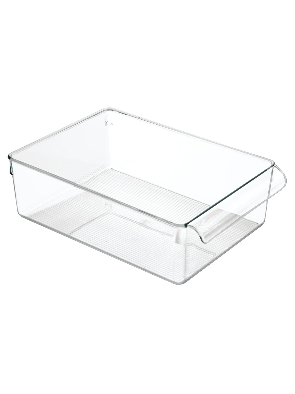 фото Органайзер кухонный для хранения linus прямоугольный с ручкой 29х20х9 см пластиковый interdesign
