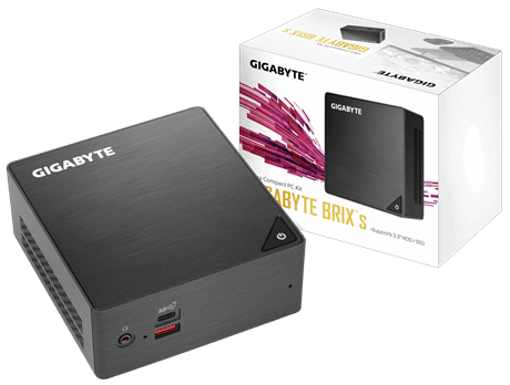 

Неттоп GIGABYTE BRIX GB-BRi7H-8550 Black, BRIX GB-BRi7H-8550