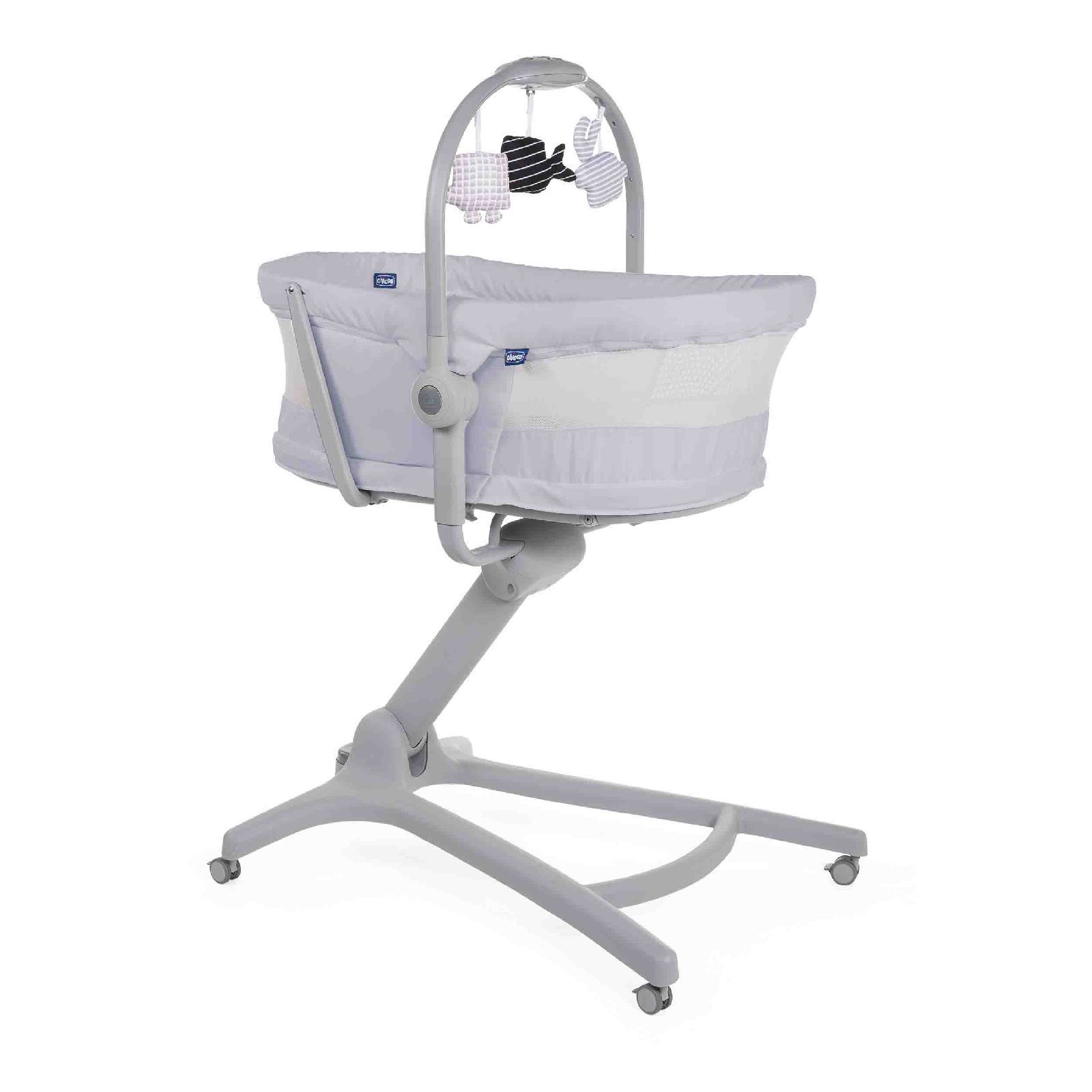 фото Кроватка-стульчик chicco baby hug 4-в-1 air stone