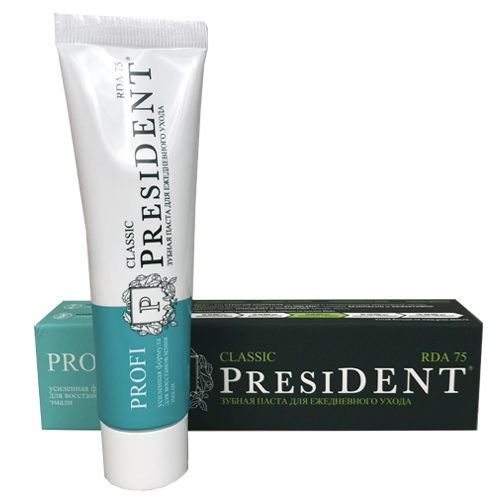фото President profi classic зубная паста, 50 мл