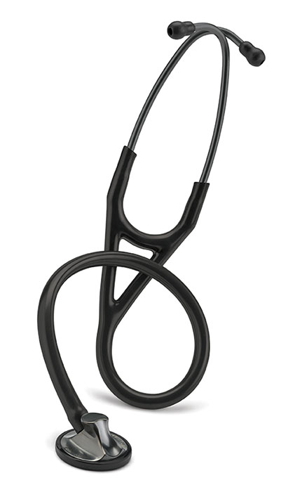 фото Стетоскоп 3m littmann master cardiology черная трубка 69 см 2176