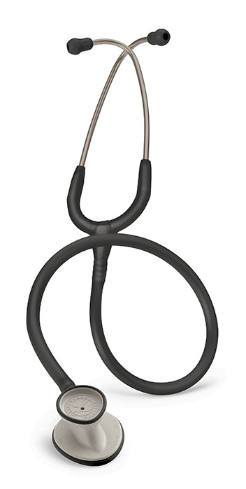 фото Стетоскоп 3m littmann lightweight ii s.e. черная трубка 71 см 2450