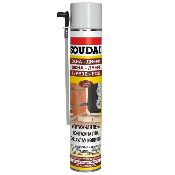 фото Ручная пена soudal 750 ml