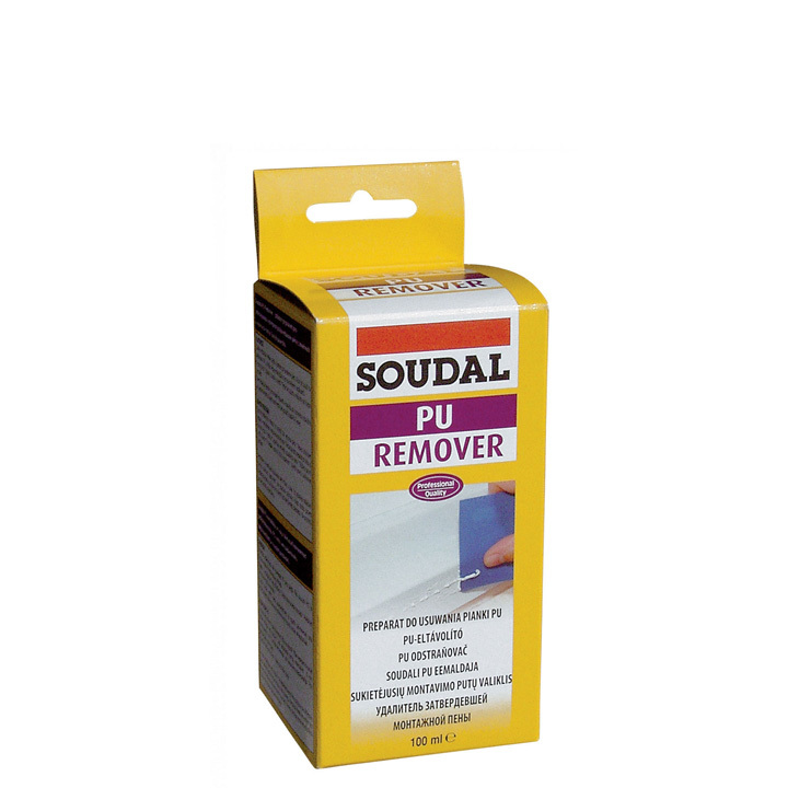 Удалитель затвердевшей пены SOUDAL PU Remover 100 ml, артикул 116544