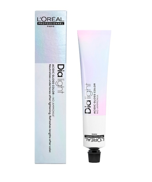 Краска для волос L'Oreal Professionnel Dia Light 6.1 обновленная упаковка l’oreal professionnel 6 1 краска для волос темный блондин пепельный иноа ods2 60 мл