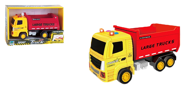 Грузовик, инерционный, звуковые и световые эффекты грузовик truck с 2 машинками световые и звуковые эффекты