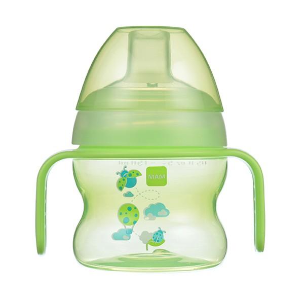 

Поильник MAM Starter Cup Trends со сверхмягким носиком зеленый 150 мл 4+ мес.