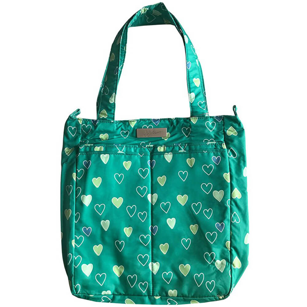 фото Сумка для мамы ju-ju-be be light emerald hearts jujube