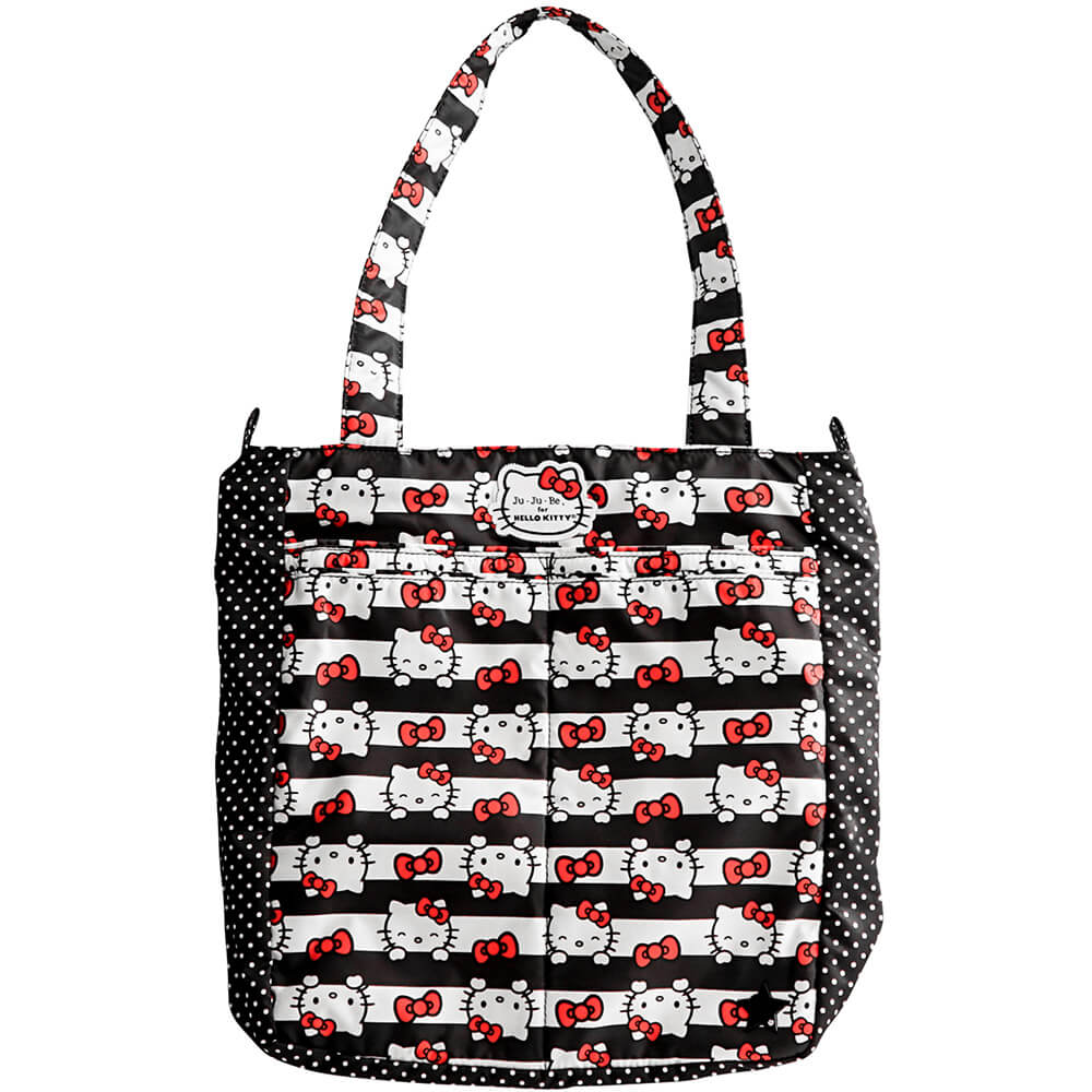 фото Сумка для мамы ju-ju-be be light hello kitty dots & stripes jujube