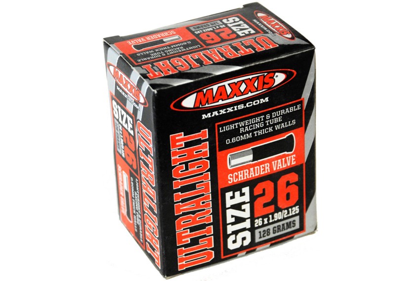 

Велосипедная камера Maxxis Ultralight 26", 1,9-2,12", Ultralight