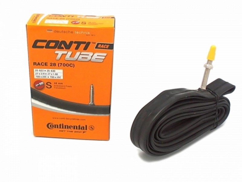 

Велосипедная камера Continental Race ZCO81781 28", 0,8-1", Черный, Race ZCO81781